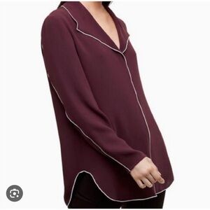 Aritzia Babaton Rena blouse XXS